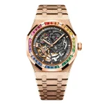 Audemars Piguet Royal Oak 15412OR.YG.1224OR.01-B "Rainbow" Master Replica 1:1