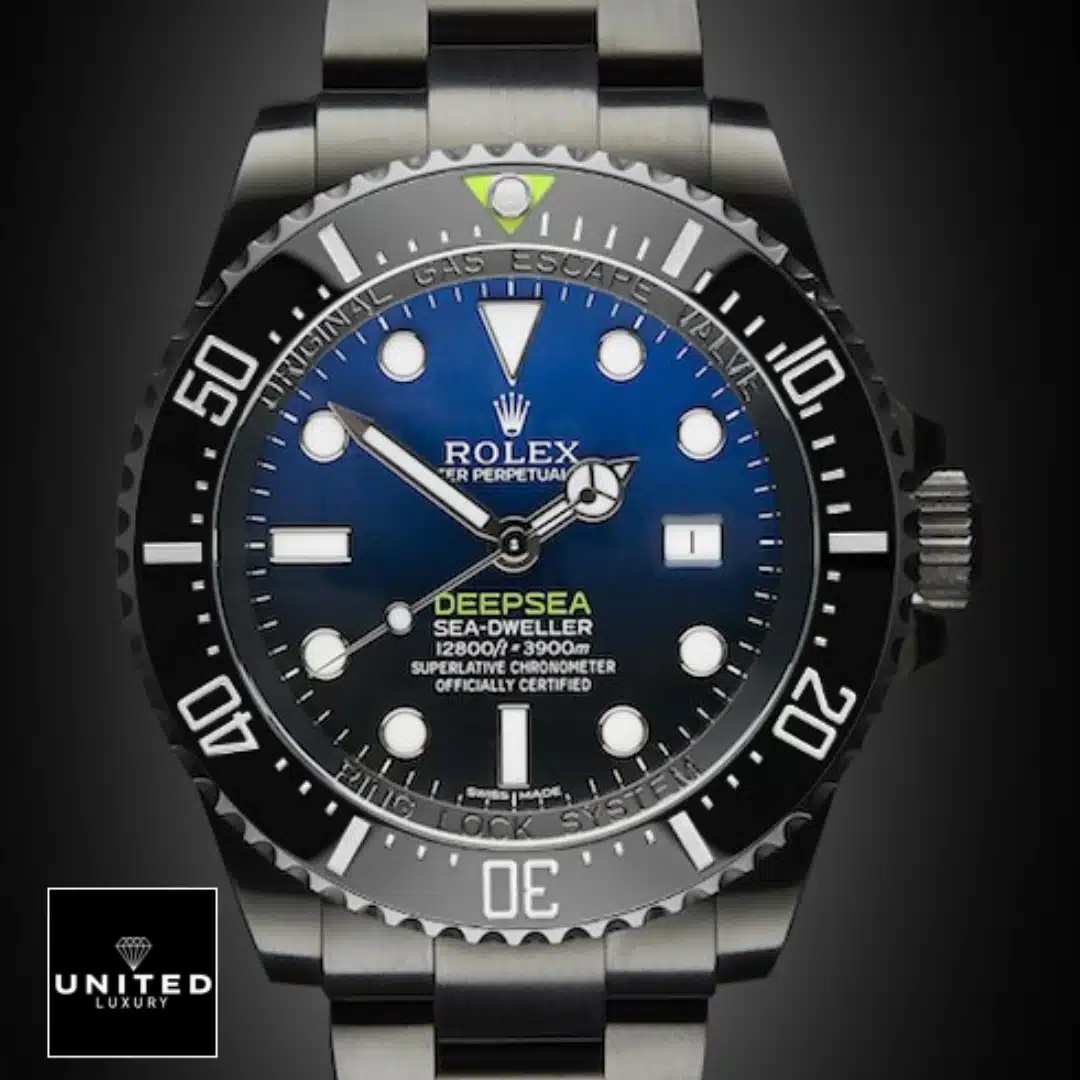 Rolex Deepsea Sea-Dweller Black PVD 116660 D-Blue Replica