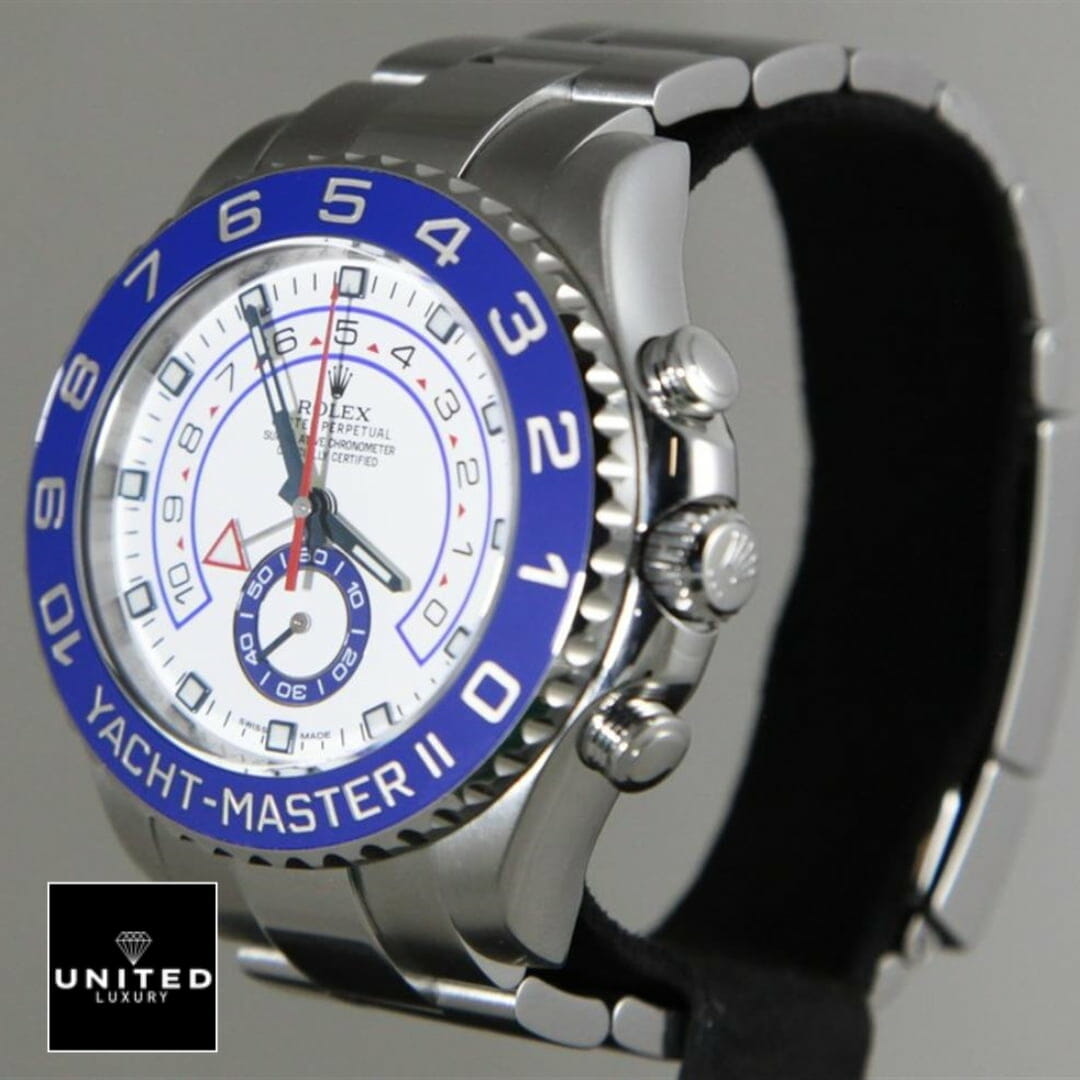 Rolex Yacht Master II Stainless Steel Oyster Replica side view