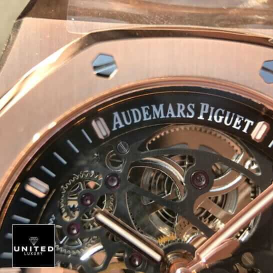 Audemars Piguet Royal Oak Skeleton Rose Gold Case Replica