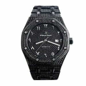 audemars-piguet-royal-black-diamonds-with-arabic-dial-a160m266-replica