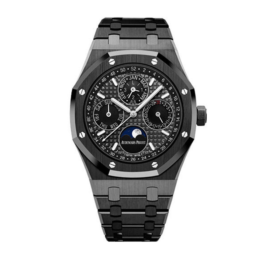 ap-royal-oak-quantieme-perpetuel-full-black-steel-replica-watch