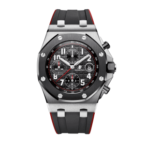 ap-royal-oak-offshore-chronograph-black-red-rubber-steel-replica-watch