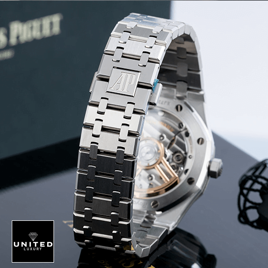 Audemars Piguet 15500ST.OO_.1220ST.03 Stainless Steel Bracelet Replica upside view