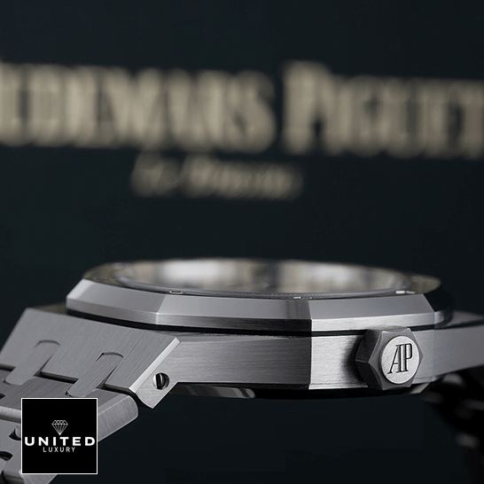 Audemars Piguet Royal Oak Selfwinding White Dial Replica side view