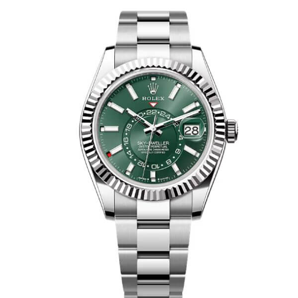 Rolex Sky-Dweller 336934 "Steel, Green" Ultra Detailed Clone