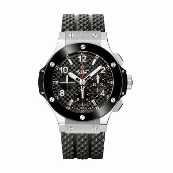 hublot-big-bang-evolution-black-dial-steel-replica-watch