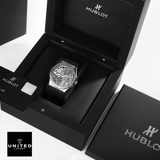 Hublot Classic Fusion Steel Bezel Replica in the box