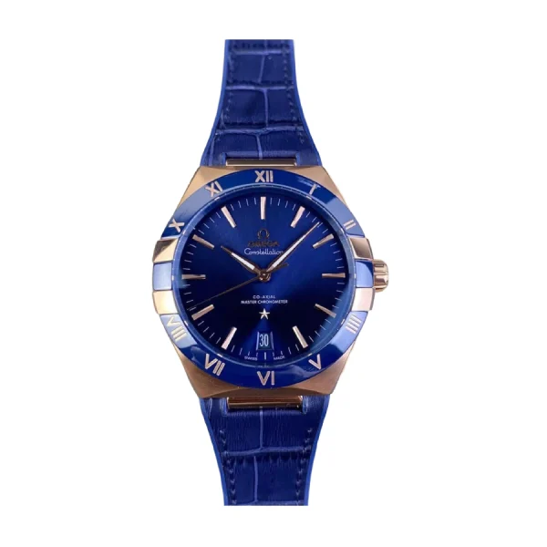 Omega Constellation Blue Strap Replica