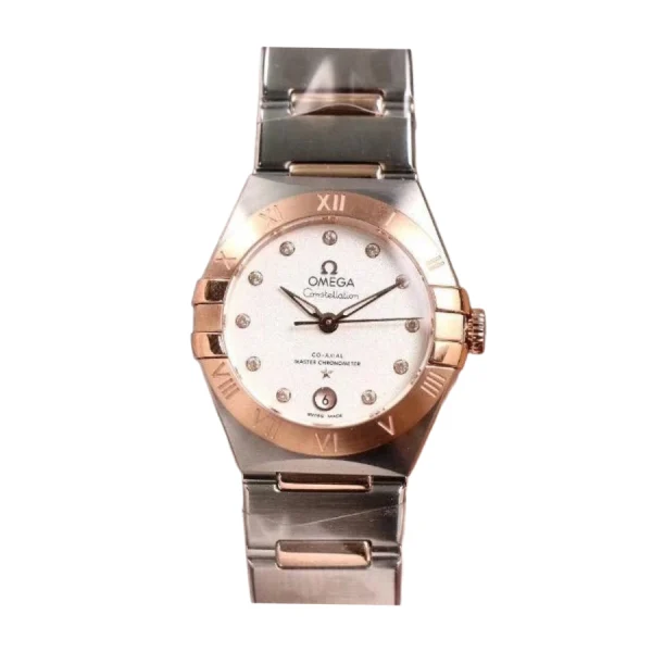 Omega Constellation Steel & Rose Gold Case Replica