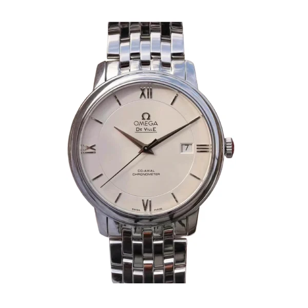 Omega De Ville Prestige White Dial Replica