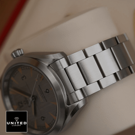 Omega Railmaster Stainless Steel Bracelet Replica in the box