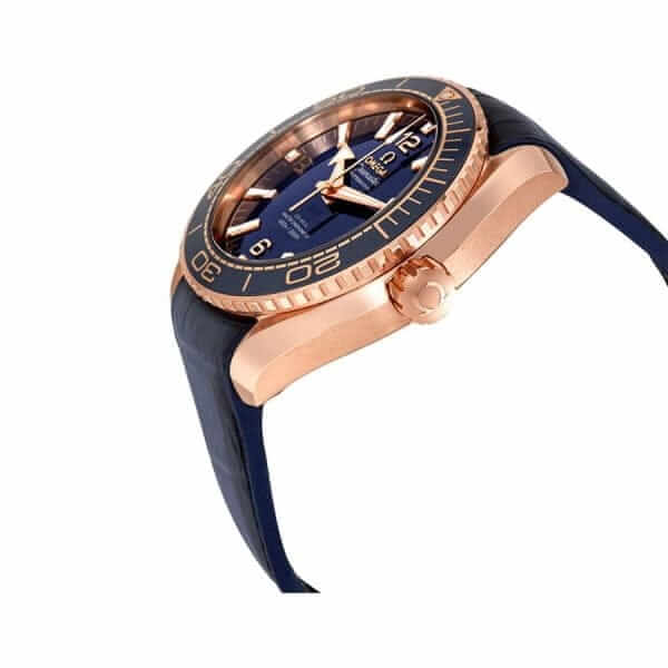 omega seamaster planet ocean steel 215 63 44 21 03 001 blue dial 1