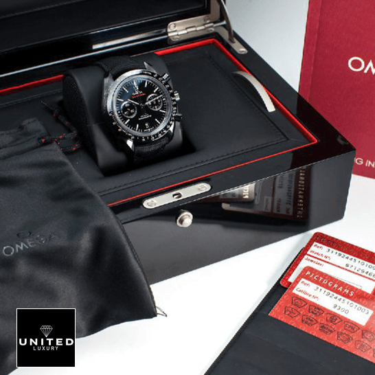 Omega Speedmaster 311.92.44.51.01.003 Dark Side Of The Moon Replica in the box