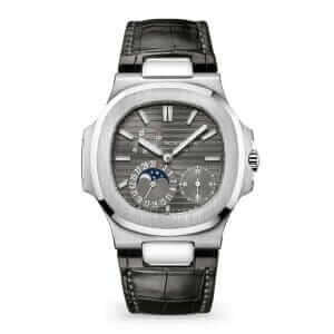 patek-philippe-nautilus-grey-white-gold-leather