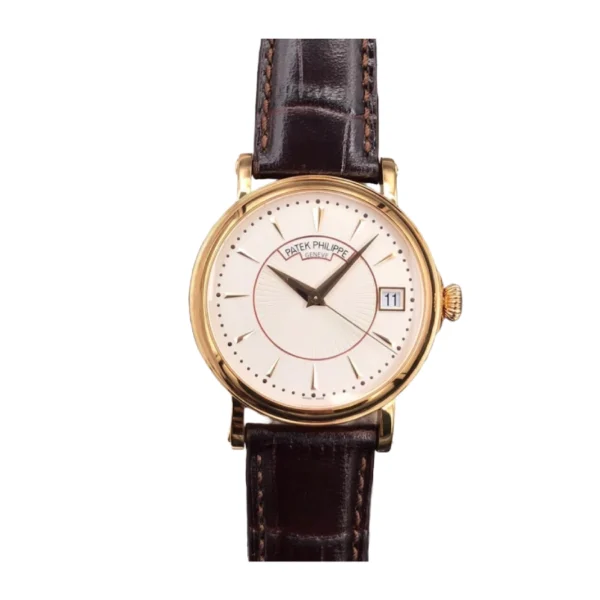 Patek Philippe Calatrava 5227J-001 "Yellow Gold Officer's Case" Precision Clone