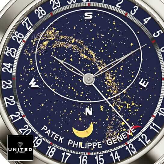 Patek Philippe Geneve Celestial Grand 6102 Blue Dial Replica front view