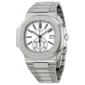 patek-philippe-chronograph-steel-white-dial-replica-watch