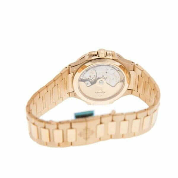 patek philippe nautilus ladies golden rose gold 7118 1r 00 2