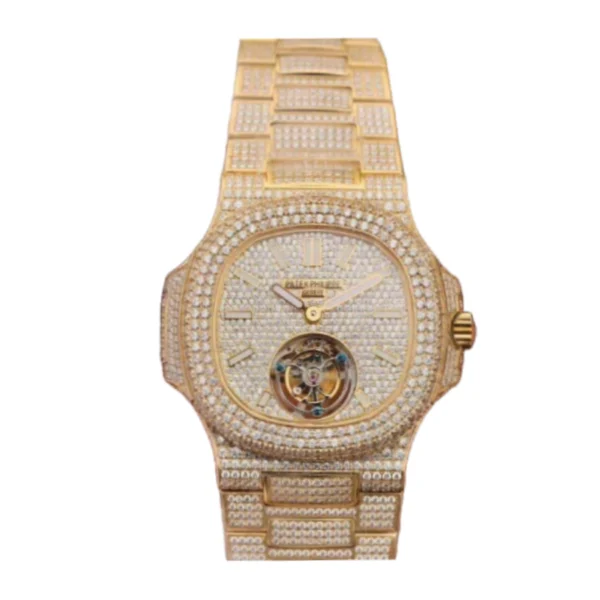 Patek Philippe Nautilus Tourbillion Yellow Gold Replica