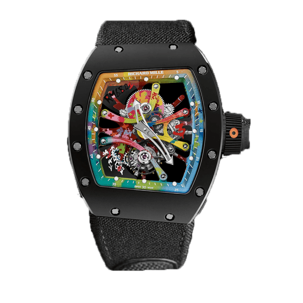 richard-mille-tourbillon-cyril-kongo-black-strap-replica-watch