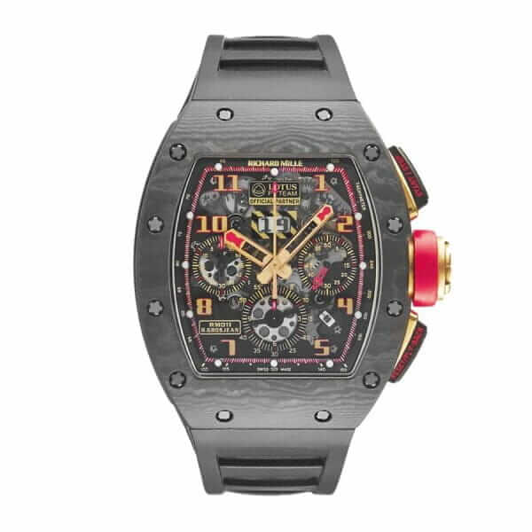 richard mille rm011 romain lotus f1 rose gold ntpt carbon replica