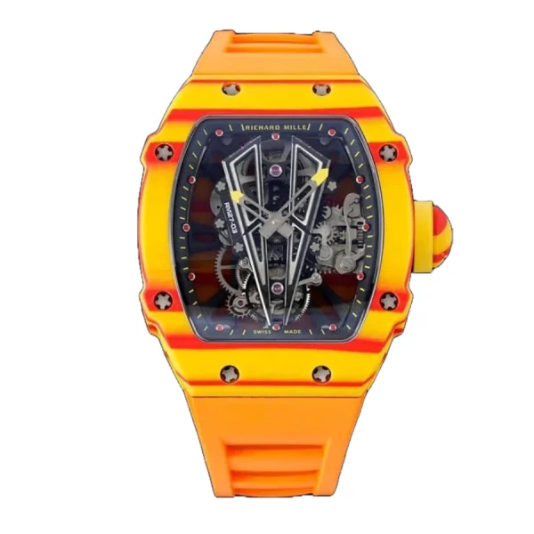 Richard Mille RM27-03 Tourbillion Yellow Ruber Strap Replica