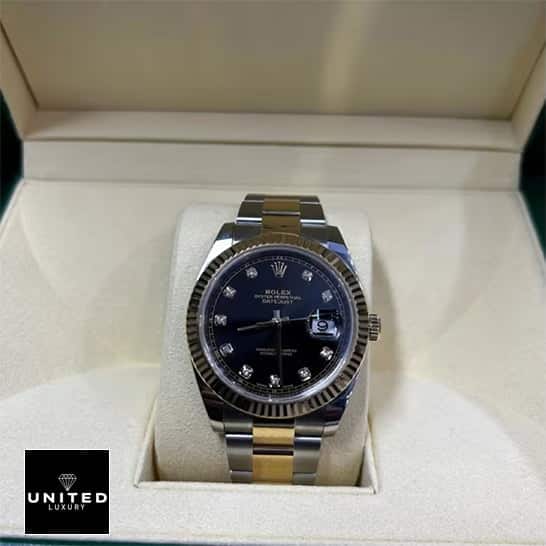 Rolex Datejust 126333-0005 Yellow Gold & Steel Oyster Replica in box