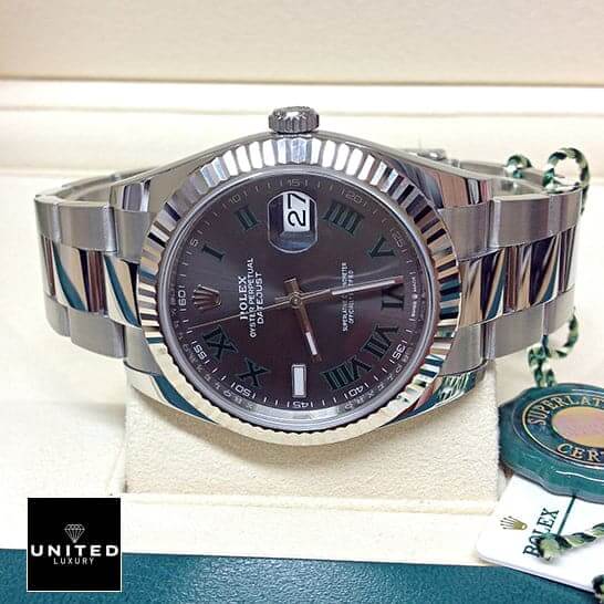 Rolex Datejust 126334 Wimbledon S.Steel Oyster Replica