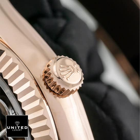 Rolex Sky-Dweller 326235 Rose Gold Crown Pusher Replica