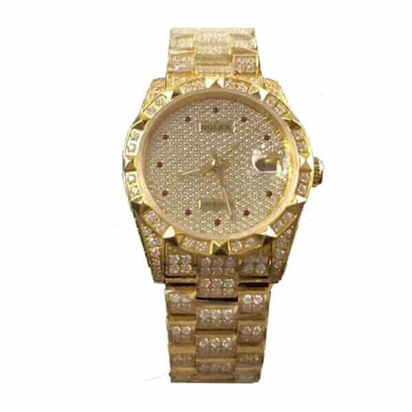 Rolex Gold Full Diamond Replica