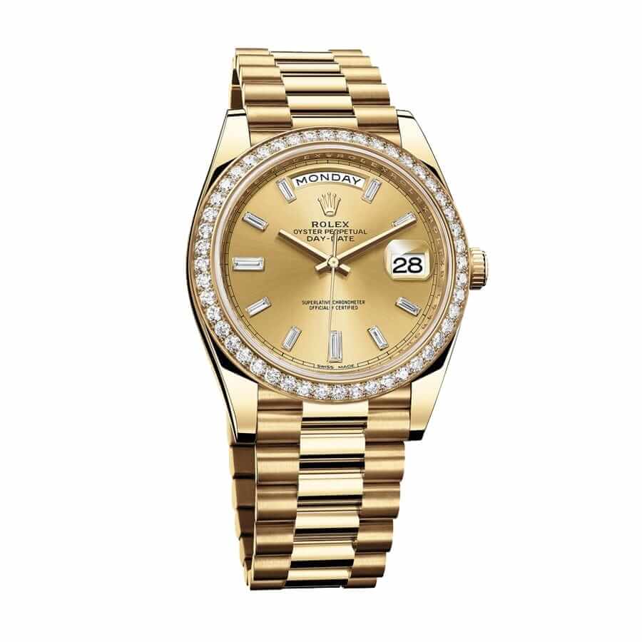 Rolex Diamond Gold Replica | United Luxury