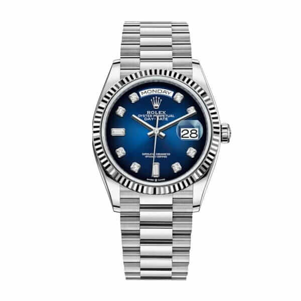 Rolex Day-Date 36 Blue Replica | United Luxury