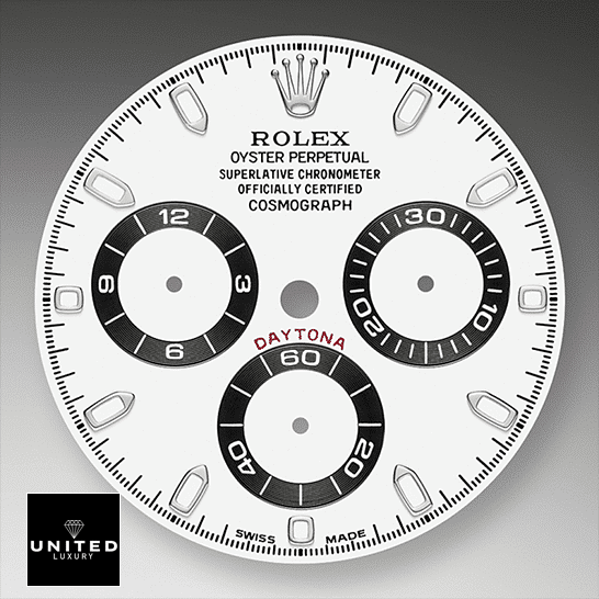 Rolex Daytona 116500ln-0001 White Dial on the Rolex Logo Replica