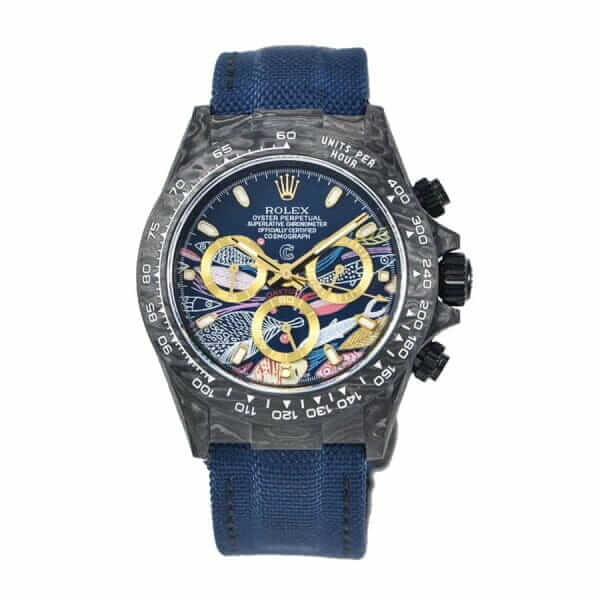 rolex daytona cosmograph color fish pattern dial replica