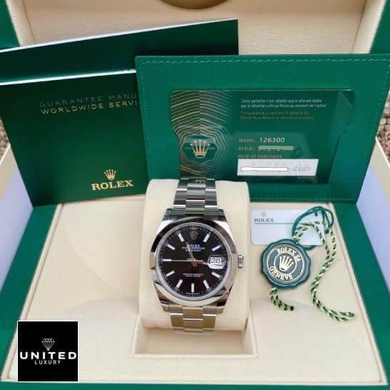 Rolex Day-Date 228206 KW Replica ın the Rolex Box & Guarantee Card