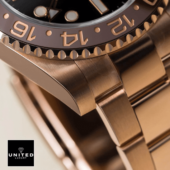 Rolex GMT-Master II 126715CHNR-0001 Rose Gold Oyster Bracelet Replica