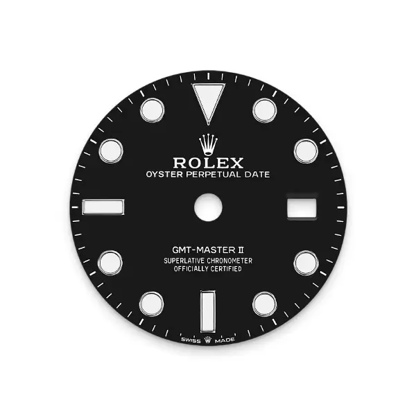 rolex gmt master dial black