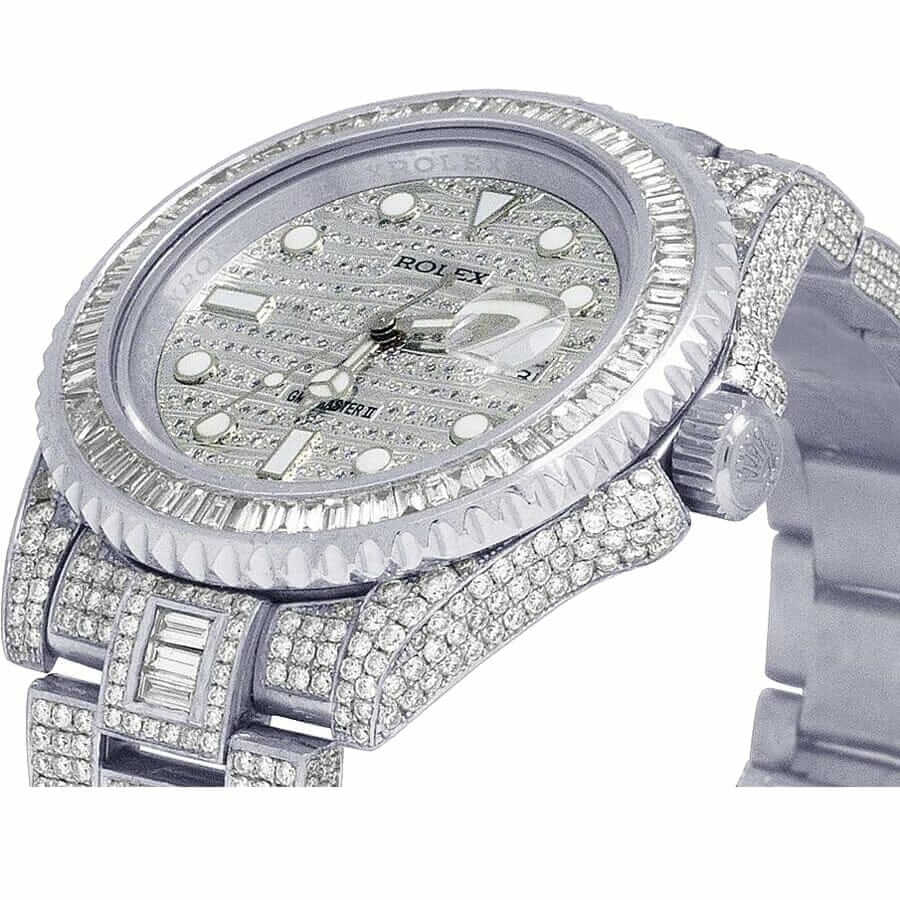 Iced out rolex gmt master 2 hotsell