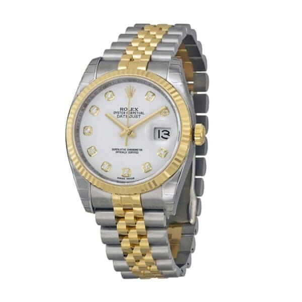 rolex jubilee datejust 116233 steel automatic champagne dial replica