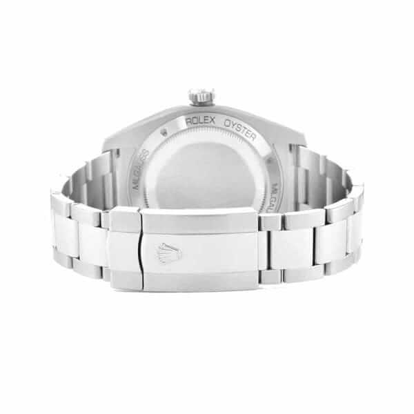 rolex milgauss blue dial green crystal 116400gv