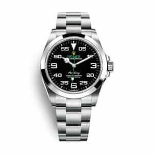 rolex-oyster-perpetual-black-dial-steel-replica-watch