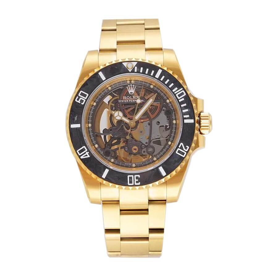 Rolex Oyster Skeleton Gold 114200 Replica United Luxury Shop