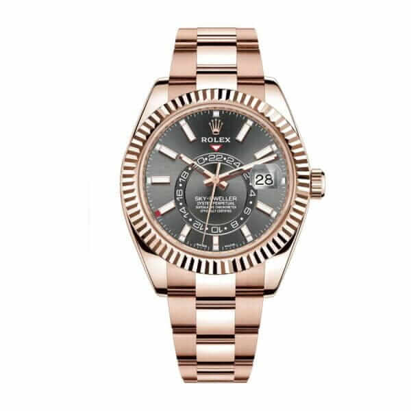 rolex-sky-dweller-326935-sro-automatic-everose-grey-dial-replica