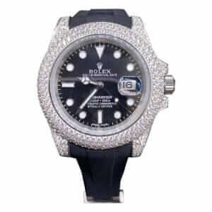 rolex-submariner-flex-rubber-strap-iced-out-bezel-40mm-1163363-replica