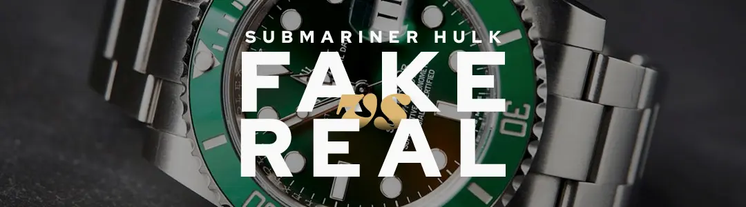 rolex submariner hulk fake vs real banner