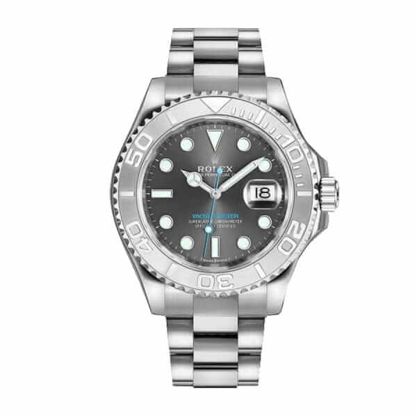 Rolex Yacht-Master 116622-0003 Platinum & Rhodium Dial Replica