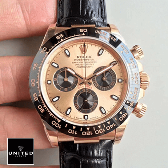 Rolex Daytona 116515LN Chocolate Dial Black Bezel Replica