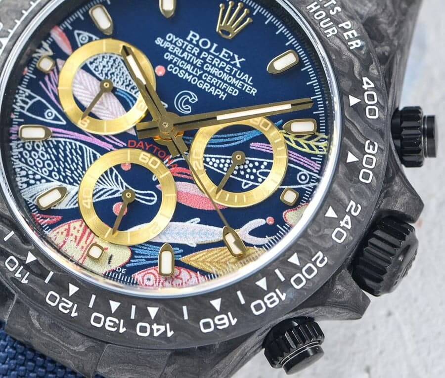 Rolex Daytona Color Fish Pattern Dial 2071401 Replica