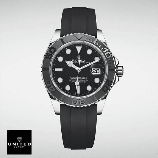 Rolex Yacht-Master 226659 Black Rubber Bracelet Replica